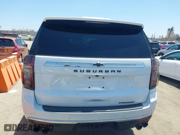 2023 Chevrolet Suburban Premier with VIN 1GNSKFKD6PR294748, listed as a IAAI auction lot 42402000 with 44,783 mi miles and . Bid and sale history available at DreamBid. Image 16.