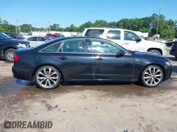 2013 Audi A6 Premium Plus with VIN WAUGGAFC7DN155006, listed as a IAAI auction lot 42535357 with 163,235 mi miles and . Bid and sale history available at DreamBid. Image 13.