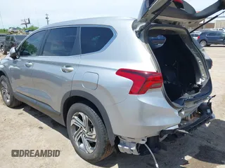 2022 Hyundai Santa Fe SE with VIN 5NMS14AJ7NH393037, listed as a IAAI auction lot 42276818 with 77,656 mi miles and . Bid and sale history available at DreamBid. Image 3.