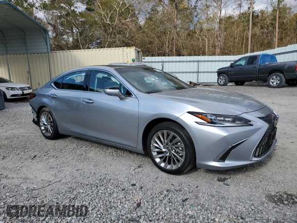 2022 Lexus ES with VIN 58AFZ1B18NU134111, listed as a Copart auction lot 83103114 with 9,439 mi miles and Salvage Title. Bid and sale history available at carsss.com. Image 4.