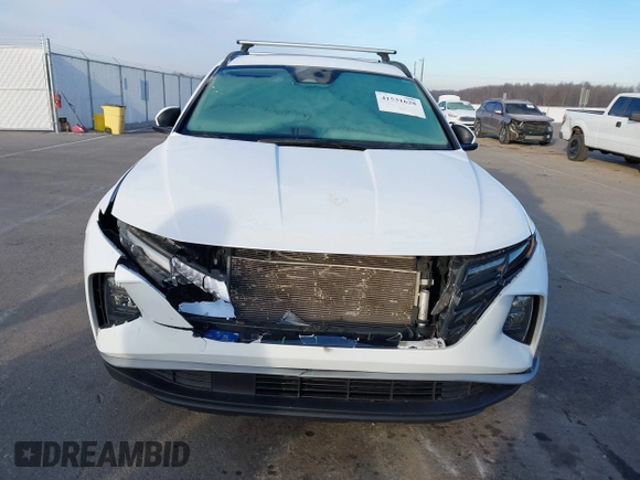 2022 Hyundai Tucson SEL with VIN 5NMJCCAE7NH158933, listed as a IAAI auction lot 41531628 with 57,996 mi miles and . Bid and sale history available at DreamBid. Image 6.