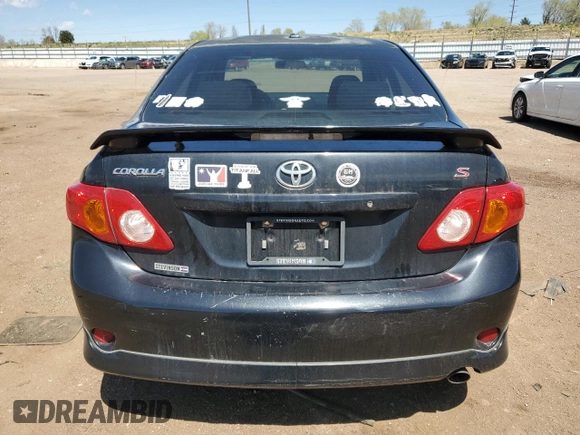 2009 Toyota Corolla with VIN 1NXBU40E99Z049005, listed as a Copart auction lot 53180345 with 175,772 mi miles and Clean Title. Bid and sale history available at carsss.com. Image 6.