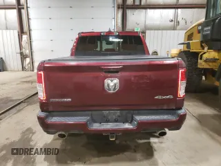 2021 Ram 1500 Big Horn with VIN 1C6SRFFTXMN804714, listed as a Copart auction lot 59614725 with 76,219 mi miles and Clean title. Bid and sale history available at DreamBid. Image 6.