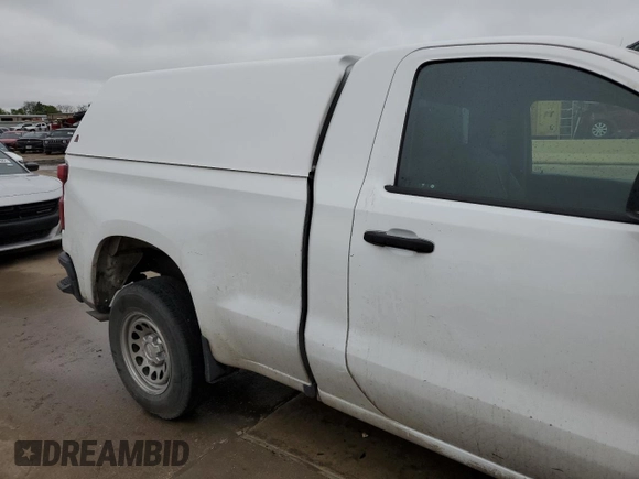 2023 Chevrolet Silverado 1500 Work Truck with VIN 3GCNAAEK0PG354402, listed as a Copart auction lot 51709215 with 81,714 mi miles and Clean Title. Bid and sale history available at carsss.com. Image 10.
