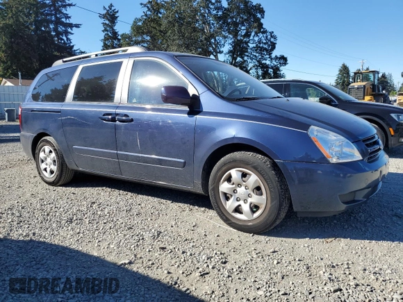 2009 Kia Sedona LX with VIN KNDMB233996272991, listed as a Copart auction lot 73060654 with 151,329 mi miles and Salvage Title. Bid and sale history available at carsss.com. Image 4.