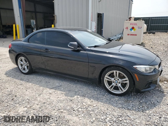 2016 BMW 4 Series 428i with VIN WBA3V7C51G5A26683, listed as a Copart auction lot 60555995 with 83,395 mi miles and Salvage title. Bid and sale history available at DreamBid. Image 4.