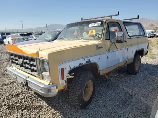 1975 Chevrolet Blazer с VIN CKL188Z144815, выставлен на аукционе Copart как лот 74152714 с пробегом 330 929 миль миль и Чистый • Clean title. История ставок и продаж доступна на DreamBid. Изображение 1.