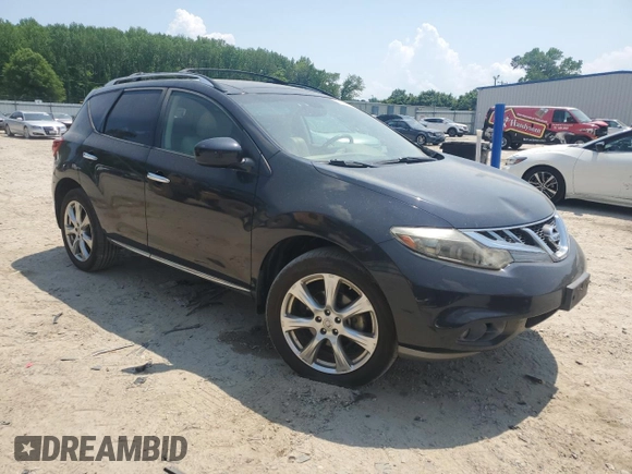 2013 Nissan Murano SV with VIN JN8AZ1MW3DW307782, listed as a Copart auction lot 54983695 with 141,318 mi miles and Clean Title. Bid and sale history available at carsss.com. Image 4.