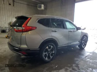 2019 Honda CR-V Touring with VIN 2HKRW2H90KH607364, listed as a Copart auction lot 45844495 with 17,260 mi miles and Salvage Title. Bid and sale history available at carsss.com. Image 3.