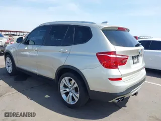 2015 BMW X3 xDrive28i with VIN 5UXWX9C50F0D47372, listed as a IAAI auction lot 41906769 with 109,973 mi miles. Bid and sale history available at carsss.com. Image 3.