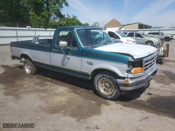 1996 Ford F-150 Special with VIN 1FTEF15N4TLB43566, listed as a Copart auction lot 69927784 with 196110 miles and Salvage Title. Bid and sale history available at carsss.com. Image 4.