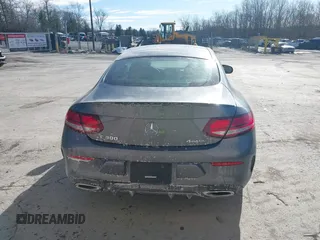 2023 Mercedes-Benz C 300 with VIN W1KWJ8EB8PG128462, listed as a IAAI auction lot 41463281 with 18,590 mi miles and . Bid and sale history available at DreamBid. Image 16.