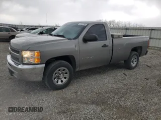 2012 Chevrolet Silverado 1500 Work Truck with VIN 1GCNCPEX1CZ285027, listed as a Copart auction lot 52893565 with 190,669 mi miles and Salvage Title. Bid and sale history available at DreamBid. Image 1.