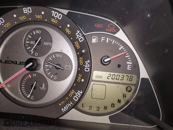2005 Lexus IS Sport with VIN JTHBD192950100823, listed as a IAAI auction lot 41407281 with 200,378 mi miles and . Bid and sale history available at carsss.com. Image 7.