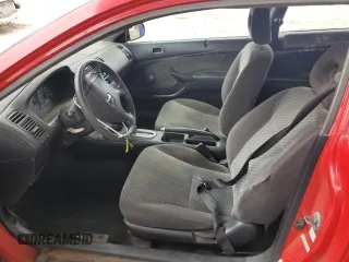 2002 Honda Civic DX with VIN 1HGEM22202L061842, listed as a Copart auction lot 43760875 with 154,751 mi miles and Salvage Title. Bid and sale history available at DreamBid. Image 7.