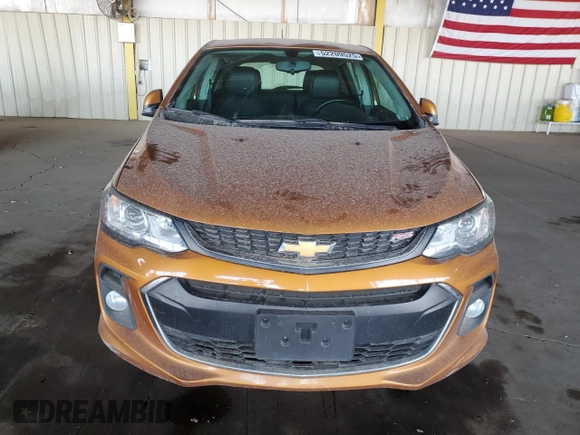 2017 Chevrolet Sonic LT with VIN 1G1JD6SH6H4115827, listed as a Copart auction lot 52209525 with 86,132 mi miles and Clean Title. Bid and sale history available at carsss.com. Image 5.