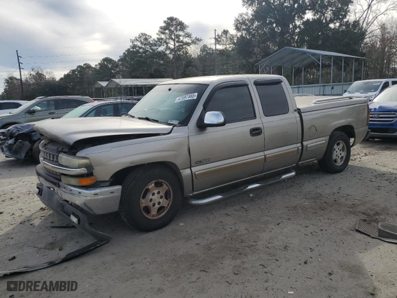 2001 Chevrolet Silverado 1500 LS with VIN 2GCEC19V111114418, listed as a Copart auction lot 47097465 with 156,691 mi miles and Salvage Title. Bid and sale history available at carsss.com. Image 1.