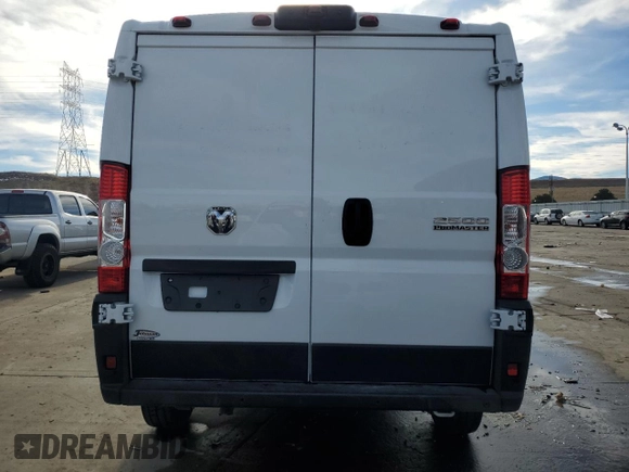 2024 Ram ProMaster Cargo Tradesman with VIN 3C6LRVVG0RE114324, listed as a Copart auction lot 83661704 with 8,722 mi miles and Salvage Title. Bid and sale history available at carsss.com. Image 6.