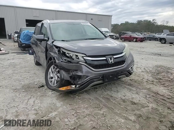 2015 Honda CR-V EX-L with VIN 2HKRM4H78FH666992, listed as a Copart auction lot 42400585 with 155,445 mi miles and Salvage Title. Bid and sale history available at carsss.com. Image 14.