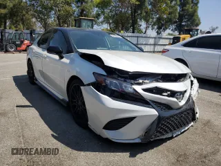 2022 Toyota Camry TRD with VIN 4T1KZ1AK0NU066094, listed as a Copart auction lot 54195355 with 48,955 mi miles and Salvage title. Bid and sale history available at DreamBid. Image 4.