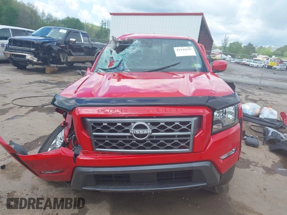 2024 Nissan Frontier SV with VIN 1N6ED1EKXRN601679, listed as a IAAI auction lot 42144247 with 13,486 mi miles and . Bid and sale history available at DreamBid. Image 12.