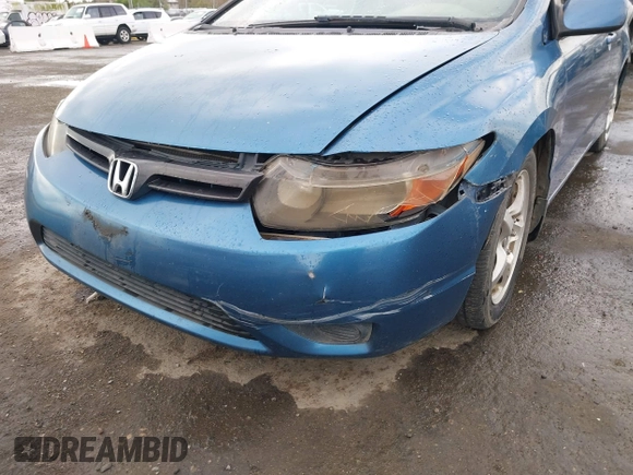 2006 Honda Civic Cpe LX with VIN 2HGFG12646H539160, listed as a IAAI auction lot 41935063 with 223,824 mi miles. Bid and sale history available at carsss.com. Image 6.