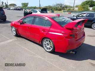 2018 Subaru WRX STI with VIN JF1VA2M65J9814113, listed as a IAAI auction lot 41754428 with Not Provided miles. Bid and sale history available at carsss.com. Image 3.
