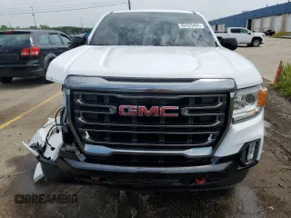 2021 GMC Canyon 4WD AT4 w/Cloth with VIN 1GTG6FEN8M1295482, listed as a Copart auction lot 59433404 with 34,637 mi miles and Non Repairable. Bid and sale history available at carsss.com. Image 5.
