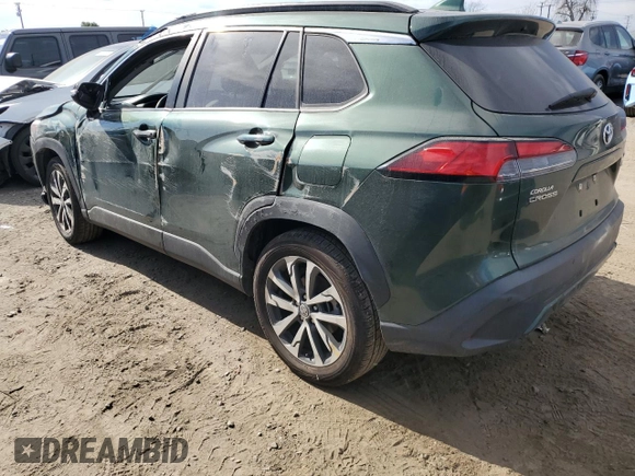 2023 Toyota Corolla Cross XLE z VIN 7MUDAABG2PV047865, wystawiony jako Copart lot #52755985 z przebiegiem 23 787 mil mil oraz Szkoda całkowita • Salvage title. Historia ofert i sprzedaży dostępna na DreamBid. Obrazek 2.