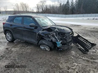 2021 Chevrolet TrailBlazer LS with VIN KL79MNSL4MB072052, listed as a Copart auction lot 46579605 with 72,964 mi miles and Salvage Title. Bid and sale history available at carsss.com. Image 4.