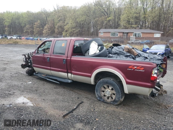 2008 Ford F-350 XL with VIN 1FTWW31R58EC25097, listed as a Copart auction lot 50881335 with Not Provided miles and Salvage Title. Bid and sale history available at DreamBid. Image 2.