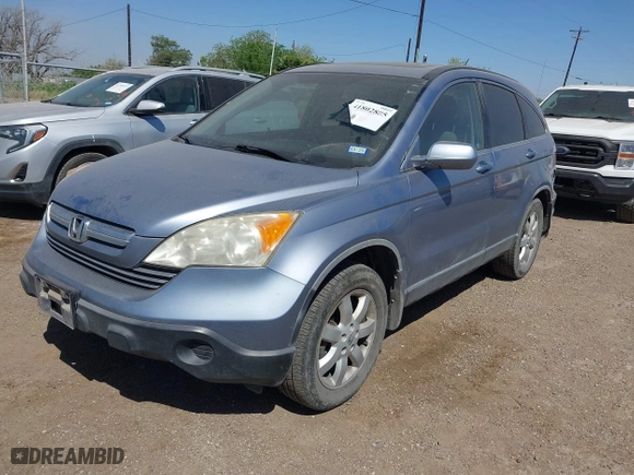 2008 Honda CR-V EX-L with VIN JHLRE38738C012992, listed as a IAAI auction lot 41802885 with 213,091 mi miles. Bid and sale history available at carsss.com. Image 2.