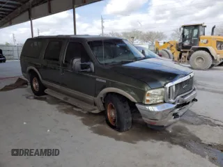 2003 Ford Excursion z VIN 1FMNU44FX3EA92379, wystawiony jako Copart lot #53122515 z przebiegiem 197 749 mil mil oraz Szkoda całkowita • Salvage title. Historia ofert i sprzedaży dostępna na DreamBid. Obrazek 4.