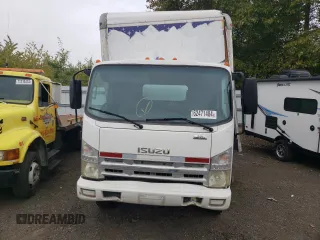 2008 Isuzu NQR WHITE CAB IBT PWL with VIN JALE5W16287301111, listed as a Copart auction lot 62471484 with Not Provided miles and Salvage Title. Bid and sale history available at carsss.com. Image 5.
