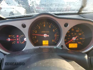 2005 Nissan 350Z Touring with VIN JN1AZ34E35M651515, listed as a Copart auction lot 45139935 with 107,963 mi miles and Salvage Title. Bid and sale history available at carsss.com. Image 9.
