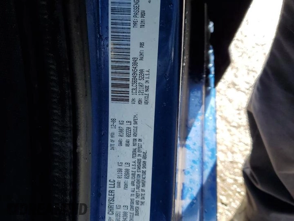 2009 Chrysler Sebring Touring *Ltd Avail* with VIN 1C3LC56B49N543849, listed as a Copart auction lot 76319904 with 111,091 mi miles and Salvage Title. Bid and sale history available at carsss.com. Image 12.
