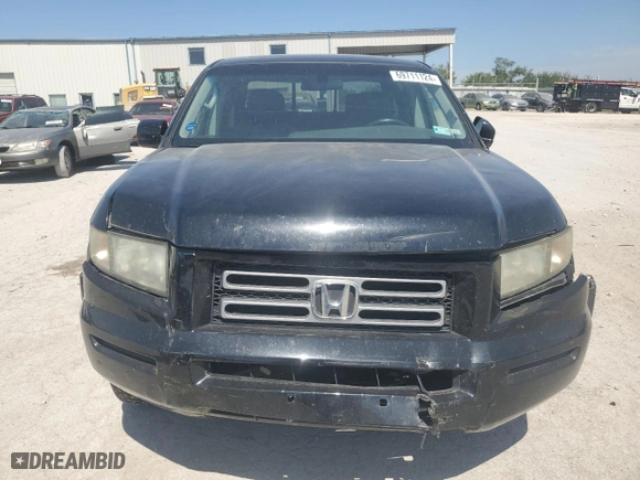 2008 Honda Ridgeline RTL with VIN 2HJYK16508H538531, listed as a Copart auction lot 69711124 with 0 mi miles and Salvage Title. Bid and sale history available at carsss.com. Image 5.