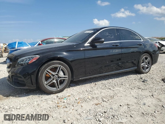 2020 Mercedes-Benz C 300 with VIN W1KWF8EB4LR580098, listed as a Copart auction lot 49272095 with Not Provided miles and Clean Title. Bid and sale history available at DreamBid. Image 1.