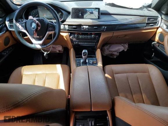 2019 BMW X6 xDrive35i with VIN 5UXKU2C56K0Z65365, listed as a Copart auction lot 59678573 with 54,944 mi miles. Bid and sale history available at carsss.com. Image 8.