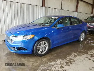 2018 Ford Fusion SE z VIN 3FA6P0HD7JR222684, wystawiony jako Copart lot #59483025 z przebiegiem 116 978 mil mil oraz Szkoda całkowita • Salvage title. Historia ofert i sprzedaży dostępna na DreamBid. Obrazek 1.