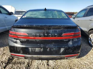 2020 Genesis G90 3.3T Premium with VIN KMTF34PA6LU078241, listed as a Copart auction lot 77247784 with 0 mi miles and Non Repairable. Bid and sale history available at carsss.com. Image 6.