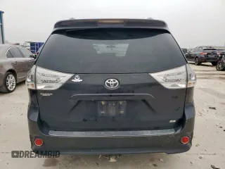 2011 Toyota Sienna SE with VIN 5TDXK3DC1BS058195, listed as a Copart auction lot 55395835 with 172,413 mi miles and Salvage title. Bid and sale history available at DreamBid. Image 6.