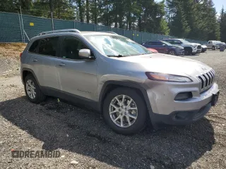 2014 Jeep Cherokee Altitude with VIN 1C4PJMCB8EW176508, listed as a Copart auction lot 53652045 with 177,761 mi miles and Salvage Title. Bid and sale history available at carsss.com. Image 4.