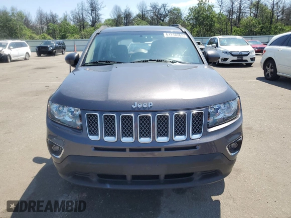 2016 Jeep Compass High Altitude with VIN 1C4NJDEB0GD709177, listed as a Copart auction lot 61248065 with 45,558 mi miles and Salvage title. Bid and sale history available at DreamBid. Image 5.