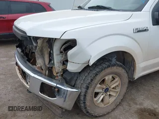 2017 Ford F-150 XL with VIN 1FTFX1EF0HFA09802, listed as a IAAI auction lot 42062781 with 124,279 mi miles. Bid and sale history available at carsss.com. Image 6.