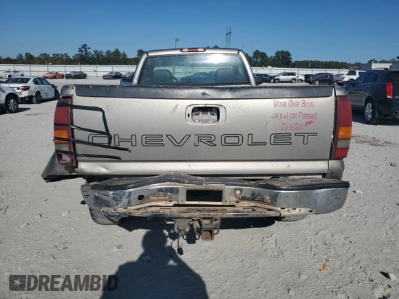 2000 Chevrolet Silverado 1500 with VIN 1GCEK14T2YE307758, listed as a Copart auction lot 76080254 with 296,205 mi miles and Salvage Title. Bid and sale history available at carsss.com. Image 6.