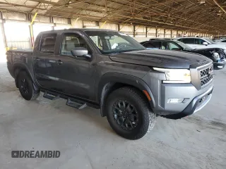 2022 Nissan Frontier SV with VIN 1N6ED1EK8NN663334, listed as a Copart auction lot 61857445 with 29,747 mi miles and Salvage title. Bid and sale history available at DreamBid. Image 4.
