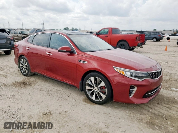 2016 Kia Optima SX Turbo with VIN 5XXGW4L24GG114013, listed as a Copart auction lot 60498985 with 106,457 mi miles and Clean title. Bid and sale history available at DreamBid. Image 4.