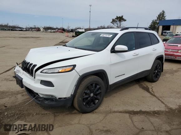 2016 Jeep Cherokee North with VIN 1C4PJMCS5GW149737, listed as a Copart auction lot 50274745 with 86,928 mi miles and Salvage Title. Bid and sale history available at DreamBid. Image 1.