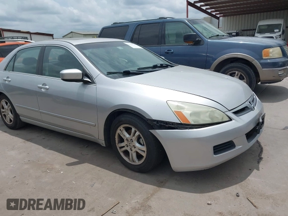 2006 Honda Accord EX-L с VIN 1HGCM56806A024170, выставлен на аукционе IAAI как лот 42482626 с пробегом 157 717 миль миль и . История ставок и продаж доступна на DreamBid. Изображение 1.